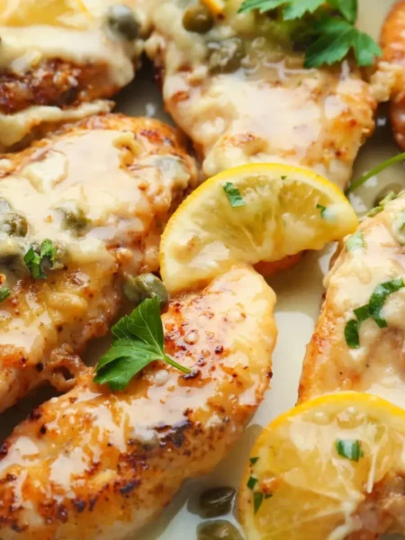 Frango à Francesa com Limão