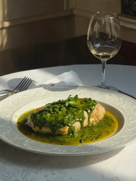 Frango ao Molho de Espinafre