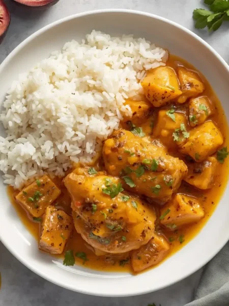 Frango ao Molho de Maracujá com Gengibre