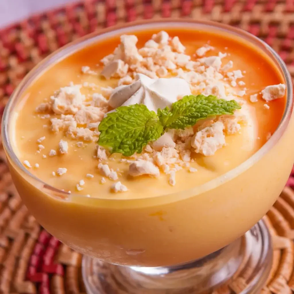 Creme de Papaia com Cassis