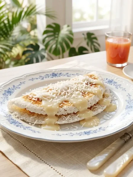 Tapioca com Leite Condensado